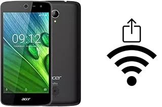 Como gerar um código QR com a senha Wifi em um Acer Liquid Zest