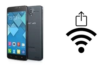 Como gerar um código QR com a senha Wifi em um alcatel Idol X