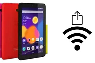 Como gerar um código QR com a senha Wifi em um alcatel Pixi 3 (7) 3G