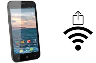 Como gerar um código QR com a senha Wifi em um Allview P5 Qmax
