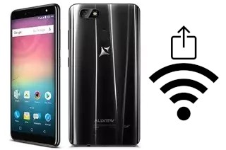 Como gerar um código QR com a senha Wifi em um Allview V3 Viper