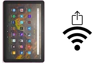 Como gerar um código QR com a senha Wifi em um Amazon Fire HD 10 (2021)