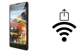 Como gerar um código QR com a senha Wifi em um Archos 50b Neon