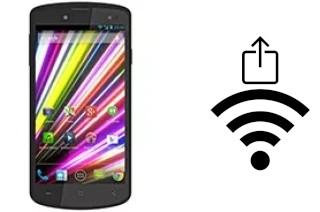 Como gerar um código QR com a senha Wifi em um Archos 50 Oxygen