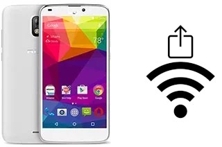 Como gerar um código QR com a senha Wifi em um BLU Studio G Plus