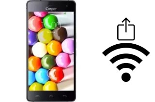 Como gerar um código QR com a senha Wifi em um Casper VIA V8