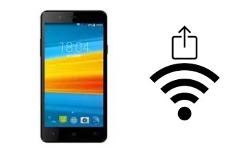 Como gerar um código QR com a senha Wifi em um DEXP Ixion ES450 Astra