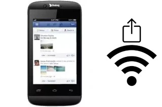 Como gerar um código QR com a senha Wifi em um Dialog K235