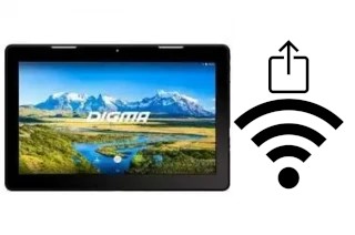 Como gerar um código QR com a senha Wifi em um Digma Citi 3000 4G