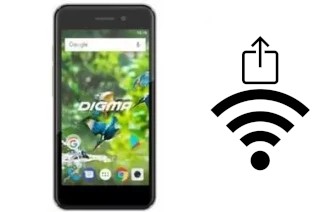 Como gerar um código QR com a senha Wifi em um Digma Linx A453 3G