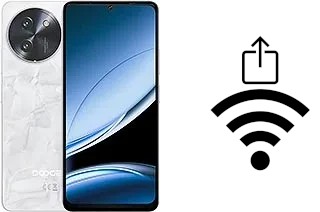 Como gerar um código QR com a senha Wifi em um Doogee Note59 Pro+
