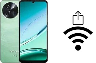 Como gerar um código QR com a senha Wifi em um Doogee Note59 Pro