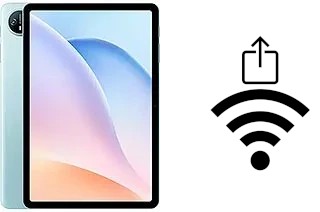 Como gerar um código QR com a senha Wifi em um Doogee Tab A9 Pro+