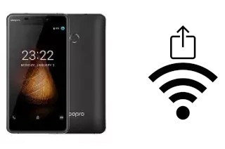 Como gerar um código QR com a senha Wifi em um Doopro C1
