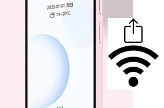 Como gerar um código QR com a senha Wifi em um Duoqin Qin3
