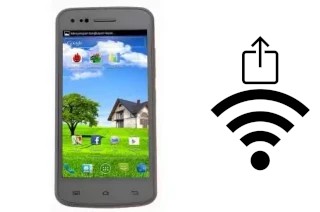 Como gerar um código QR com a senha Wifi em um Evercoss A7S
