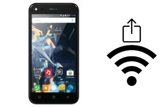 Como gerar um código QR com a senha Wifi em um Evercoss B75A