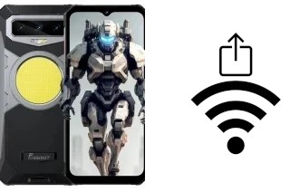 Como gerar um código QR com a senha Wifi em um FOSSiBOT F102