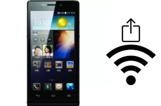 Como gerar um código QR com a senha Wifi em um GFive President A97