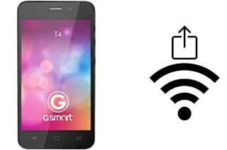 Como gerar um código QR com a senha Wifi em um Gigabyte GSmart T4 (Lite Edition)