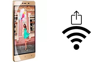 Como gerar um código QR com a senha Wifi em um Gionee Marathon M5 mini