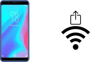 Como gerar um código QR com a senha Wifi em um HomTom C8