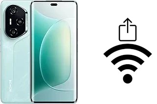 Como gerar um código QR com a senha Wifi em um Honor 300 Pro