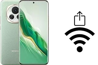 Como gerar um código QR com a senha Wifi em um Honor Magic6