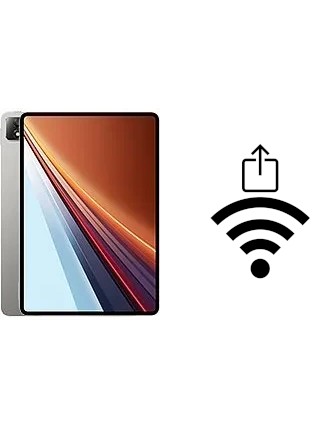 Como gerar um código QR com a senha Wifi em um Honor Pad GT2 Pro