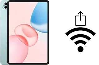 Como gerar um código QR com a senha Wifi em um Honor Pad 10