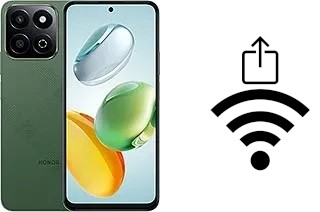 Como gerar um código QR com a senha Wifi em um Honor X7c