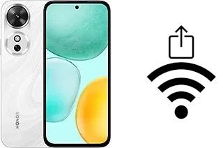Como gerar um código QR com a senha Wifi em um Honor Play 60