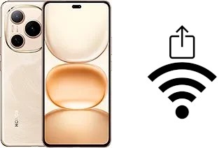 Como gerar um código QR com a senha Wifi em um Honor Power