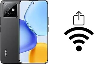 Como gerar um código QR com a senha Wifi em um Honor X60 GT