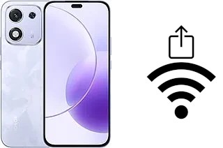 Como gerar um código QR com a senha Wifi em um Honor X70i