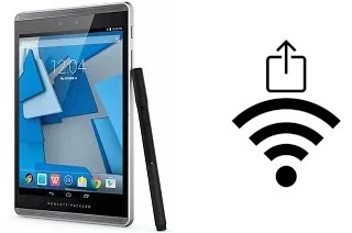 Como gerar um código QR com a senha Wifi em um HP Pro Slate 8