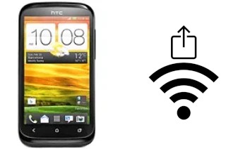 Como gerar um código QR com a senha Wifi em um HTC Desire X