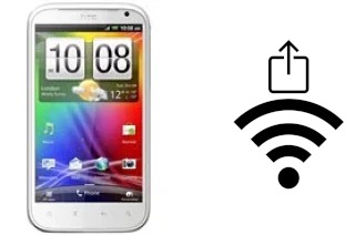 Como gerar um código QR com a senha Wifi em um HTC Sensation XL
