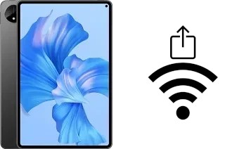 Como gerar um código QR com a senha Wifi em um Huawei MatePad Pro 11 (2022)
