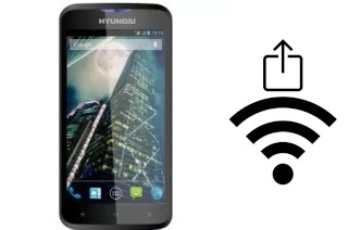 Como gerar um código QR com a senha Wifi em um Hyundai SP Dual 5