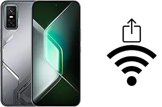 Como gerar um código QR com a senha Wifi em um Infinix GT 30 Pro
