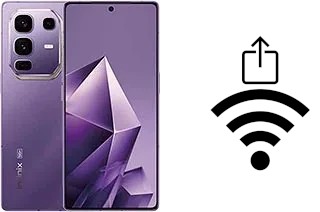 Como gerar um código QR com a senha Wifi em um Infinix Note 50 Pro+