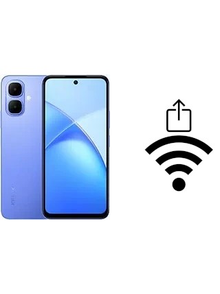 Como gerar um código QR com a senha Wifi em um Infinix Smart 10