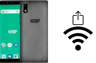 Como gerar um código QR com a senha Wifi em um Krip K7