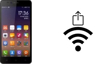 Como gerar um código QR com a senha Wifi em um Landvo L500