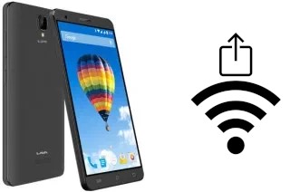 Como gerar um código QR com a senha Wifi em um Lava Iris Fuel F2