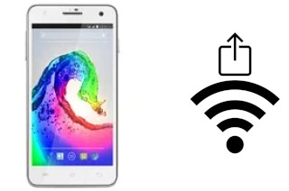 Como gerar um código QR com a senha Wifi em um Lava Iris X5