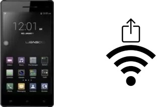 Como gerar um código QR com a senha Wifi em um Leagoo Lead 2s