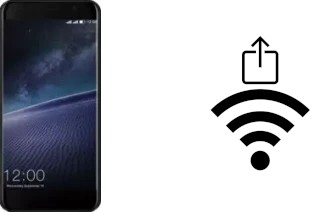 Como gerar um código QR com a senha Wifi em um Leagoo M5 Edge