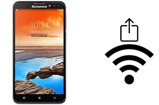 Como gerar um código QR com a senha Wifi em um Lenovo S939